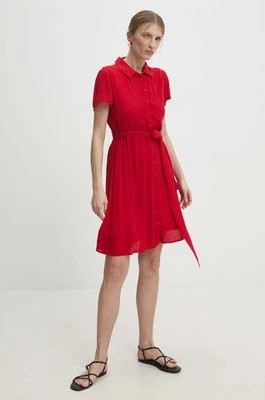 Zdjęcie produktu Answear Lab sukienka kolor czerwony mini rozkloszowana