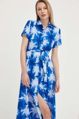 Zdjęcie produktu Answear Lab sukienka kolor niebieski maxi prosta