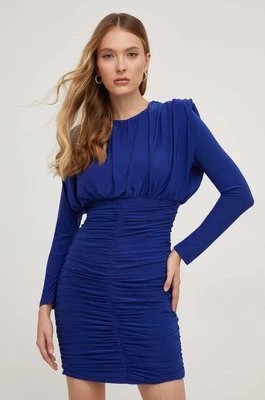 Zdjęcie produktu Answear Lab sukienka kolor niebieski mini dopasowana