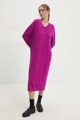 Zdjęcie produktu Answear Lab sukienka kolor różowy mini oversize
