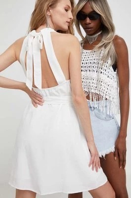 Zdjęcie produktu Answear Lab sukienka X kolekcja limitowana BE SHERO kolor biały mini rozkloszowana