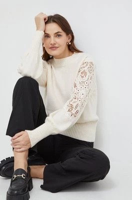 Zdjęcie produktu Answear Lab sweter damski kolor beżowy