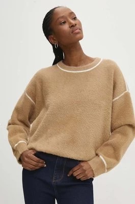 Zdjęcie produktu Answear Lab sweter damski kolor beżowy