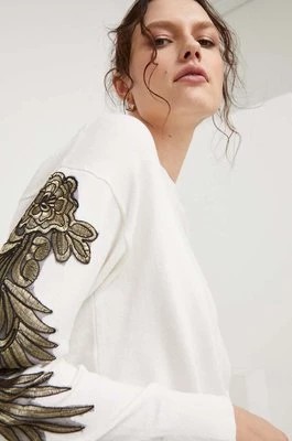 Zdjęcie produktu Answear Lab sweter damski kolor biały lekki