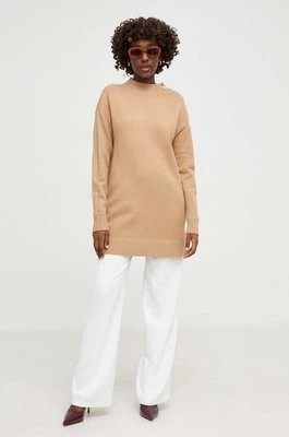 Zdjęcie produktu Answear Lab sweter damski kolor brązowy z półgolfem