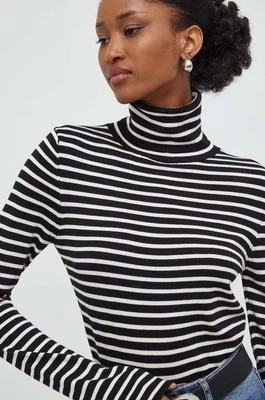Zdjęcie produktu Answear Lab sweter damski kolor czarny lekki z golfem