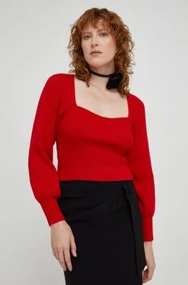 Zdjęcie produktu Answear Lab sweter damski kolor czerwony lekki
