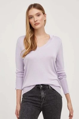 Zdjęcie produktu Answear Lab sweter damski kolor fioletowy lekki