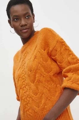 Zdjęcie produktu Answear Lab sweter damski kolor pomarańczowy ciepły