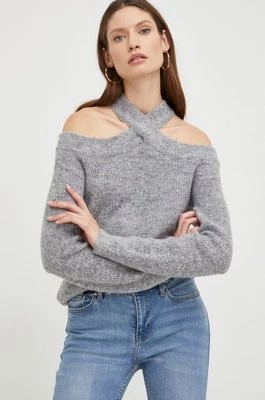 Zdjęcie produktu Answear Lab sweter z domieszką wełny damski kolor szary lekki