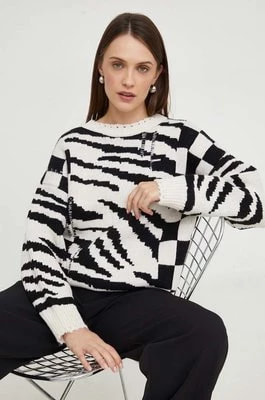 Zdjęcie produktu Answear Lab sweter z wełną kolor beżowy