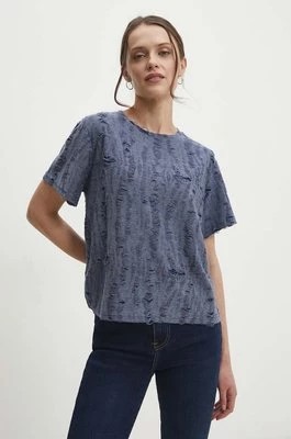 Zdjęcie produktu Answear Lab t-shirt damski kolor niebieski