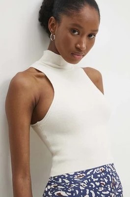 Zdjęcie produktu Answear Lab top damski kolor beżowy z półgolfem