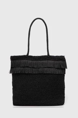 Zdjęcie produktu Answear Lab torba plażowa kolor czarny