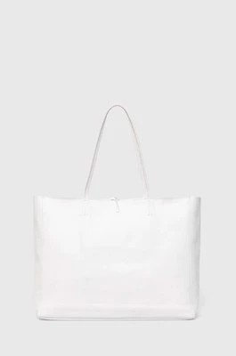 Zdjęcie produktu Answear Lab torebka skórzana kolor biały