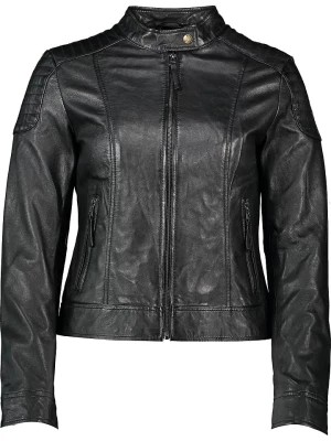 Zdjęcie produktu Apple of Eden Skórzana kurtka w kolorze czarnym rozmiar: 38
