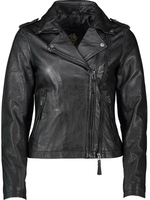 Zdjęcie produktu Apple of Eden Skórzana kurtka w kolorze czarnym rozmiar: 42