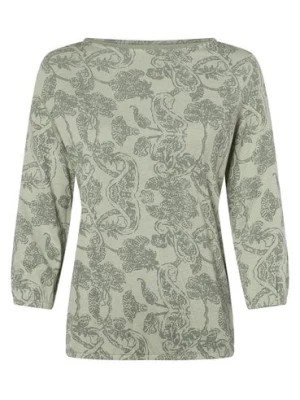 Zdjęcie produktu Apriori Damska koszulka z długim rękawem Kobiety Bawełna zielony wzorzysty,