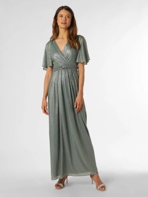 Zdjęcie produktu Apriori Damska sukienka wieczorowa Kobiety Sztuczne włókno zielony jednolity,