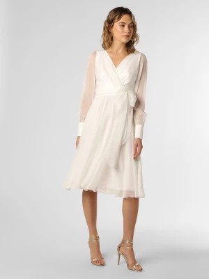 Zdjęcie produktu Apriori Damska sukienka wieczorowa Kobiety Szyfon biały jednolity,