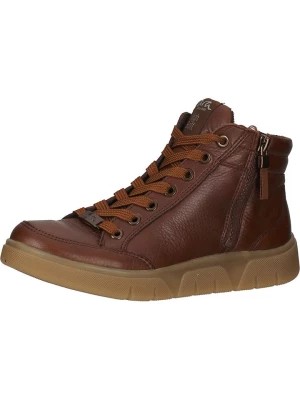 Zdjęcie produktu Ara Shoes Skórzane sneakersy w kolorze brązowym rozmiar: 42