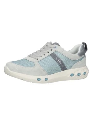 Zdjęcie produktu Ara Shoes Sneakersy w kolorze srebrno-błękitnym rozmiar: 43