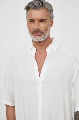 Zdjęcie produktu Armani Exchange koszula męska kolor biały relaxed z kołnierzykiem klasycznym 3DZC01 ZN3UZ