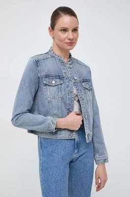 Zdjęcie produktu Armani Exchange kurtka jeansowa damska kolor niebieski przejściowa 3DYB60 Y14BZ