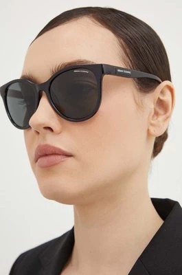 Zdjęcie produktu Armani Exchange okulary przeciwsłoneczne damskie kolor czarny 0AX4144SU