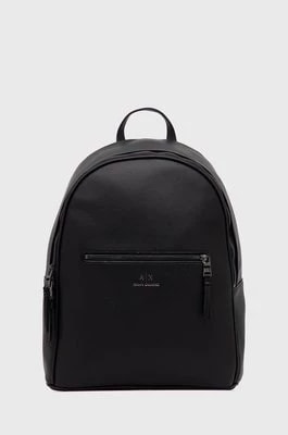 Zdjęcie produktu Armani Exchange plecak męski kolor czarny duży gładki 952387 CC830