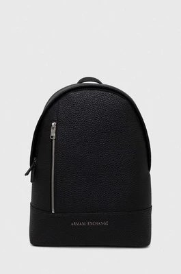 Zdjęcie produktu Armani Exchange plecak męski kolor czarny duży gładki 952631 CC828