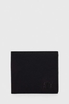 Zdjęcie produktu Armani Exchange portfel skórzany męski kolor czarny 958097 3F892