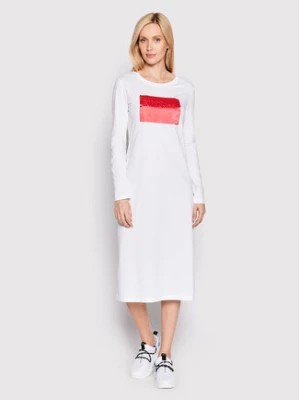 Zdjęcie produktu Armani Exchange Sukienka codzienna 6LYA75 YJ8QZ 1000 Biały Slim Fit