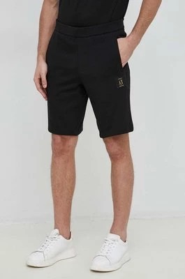 Zdjęcie produktu Armani Exchange szorty bawełniane męskie kolor czarny