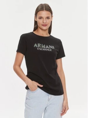 Zdjęcie produktu Armani Exchange T-Shirt 3DYT13 YJ8QZ 1200 Czarny Regular Fit