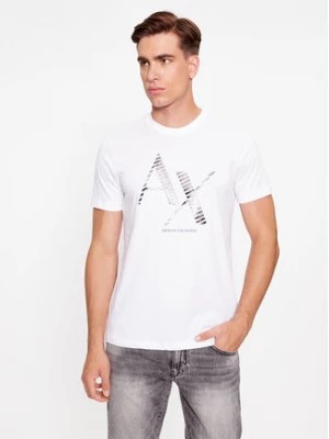 Zdjęcie produktu Armani Exchange T-Shirt 6RZTKD ZJBYZ 1100 Biały Regular Fit
