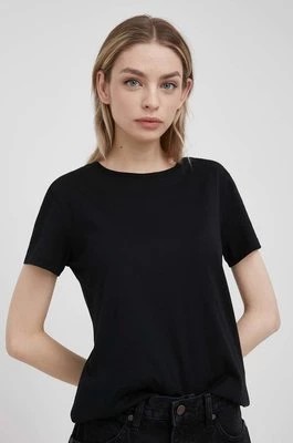 Zdjęcie produktu Armani Exchange t-shirt bawełniany kolor czarny 8NYT94 YJ16Z NOS