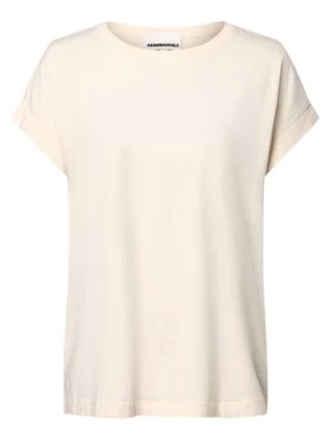 Zdjęcie produktu ARMEDANGELS Koszulka damska - Idaara Kobiety Bawełna beżowy|biały jednolity,