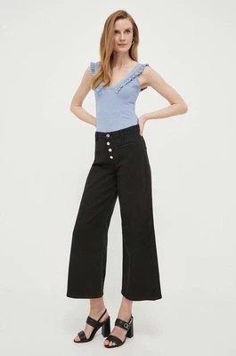 Zdjęcie produktu Artigli jeansy damskie kolor czarny high waist