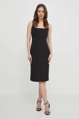 Zdjęcie produktu Artigli sukienka kolor czarny midi dopasowana