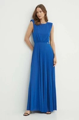 Zdjęcie produktu Artigli sukienka kolor niebieski maxi rozkloszowana AA38136