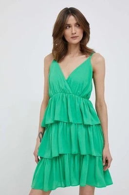 Zdjęcie produktu Artigli sukienka kolor zielony mini rozkloszowana