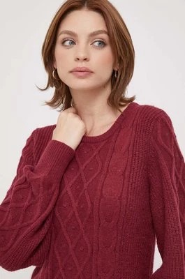 Zdjęcie produktu Artigli sweter damski kolor bordowy