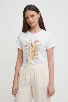 Zdjęcie produktu Artigli t-shirt bawełniany damski kolor beżowy AT38703