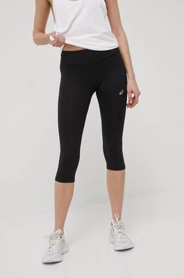 Zdjęcie produktu Asics legginsy treningowe Core Capri damskie kolor czarny gładkie