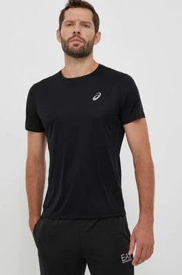 Zdjęcie produktu Asics t-shirt do biegania Core kolor czarny gładki