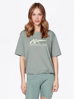 Zdjęcie produktu Asics T-Shirt Tiger 2032C509 Zielony Relaxed Fit