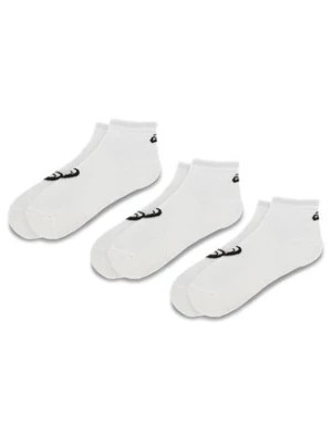 Zdjęcie produktu Asics Zestaw 3 par niskich skarpet unisex 3PPK Quarter Sock 155205 Biały