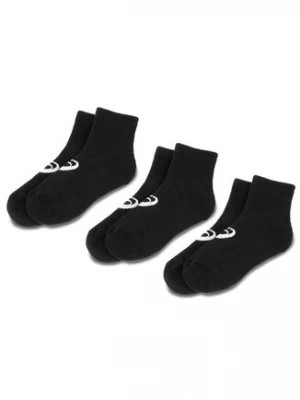 Zdjęcie produktu Asics Zestaw 3 par niskich skarpet unisex 3PPK Quarter Sock 155205 Czarny