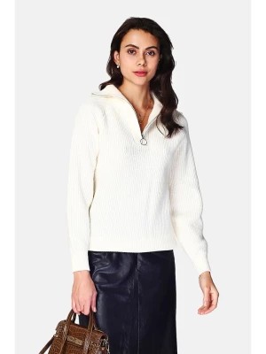 Zdjęcie produktu ASSUILI Kaszmirowy sweter w kolorze kremowym rozmiar: 34